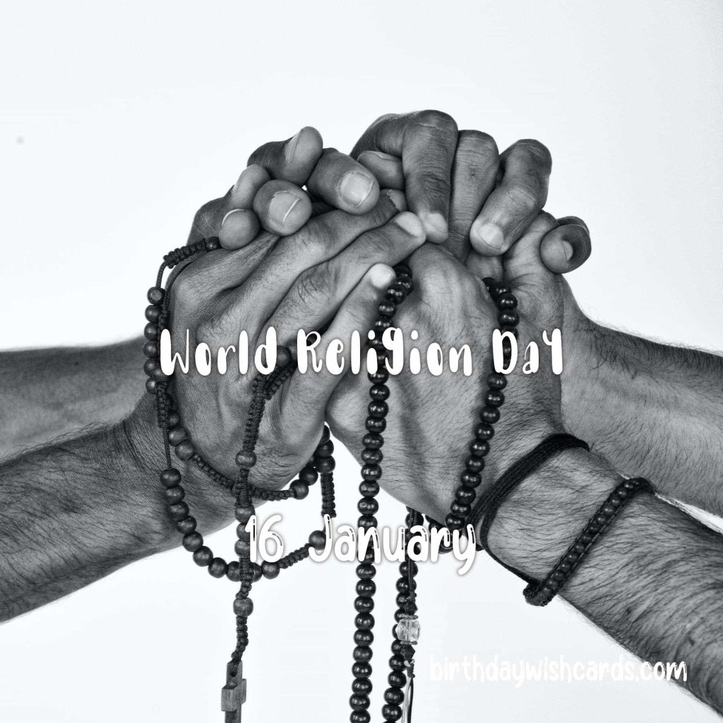 Birthday Wish Cards | 16-January World Religion Day: Birthday Wish Cards | 16-January World Religion Day: