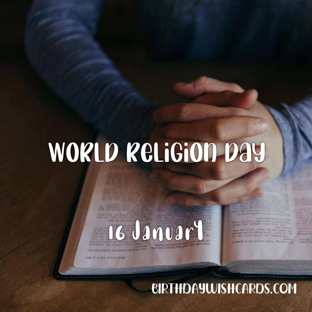 Birthday Wish Cards | 16-January World Religion Day: Birthday Wish Cards | 16-January World Religion Day: