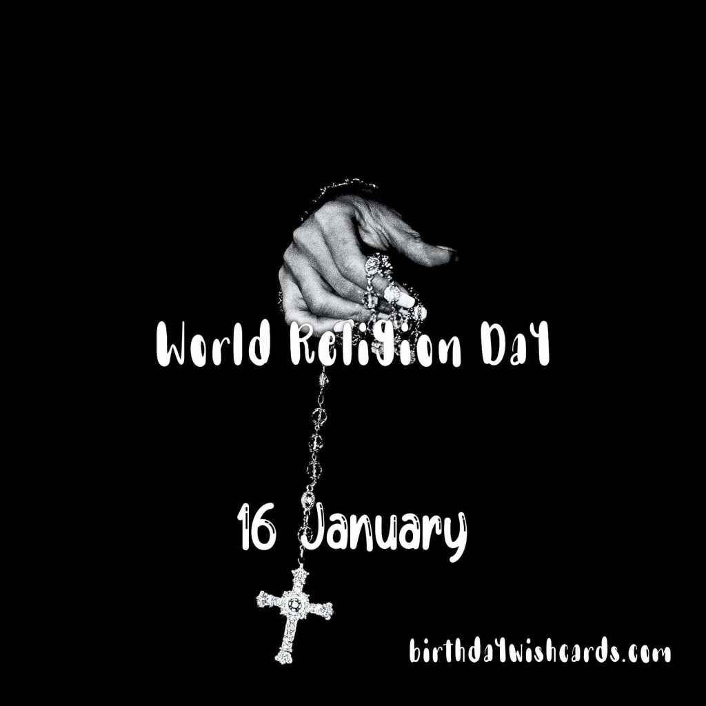 Birthday Wish Cards | 16-January World Religion Day: Birthday Wish Cards | 16-January World Religion Day: