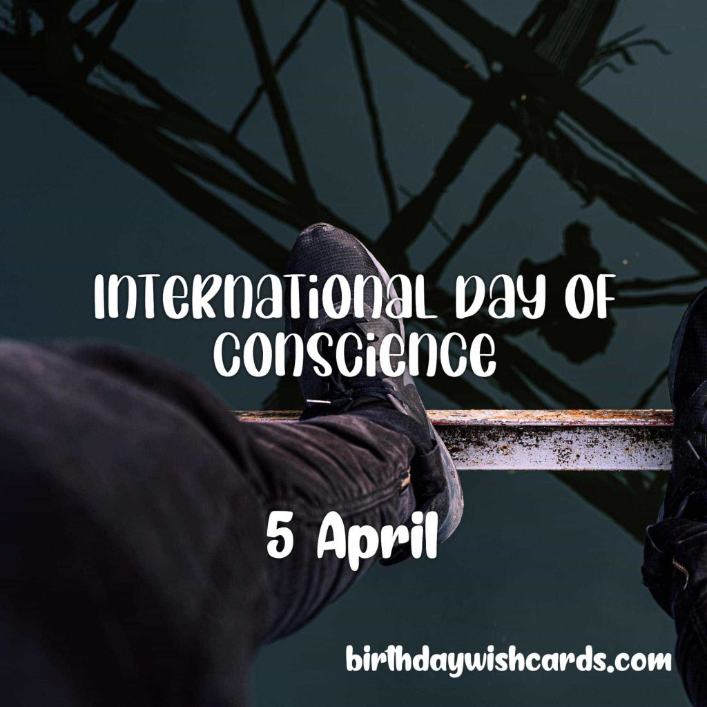 Birthday Wish Cards | 5-April International Day of Conscience: Birthday Wish Cards | 5-April International Day of Conscience: