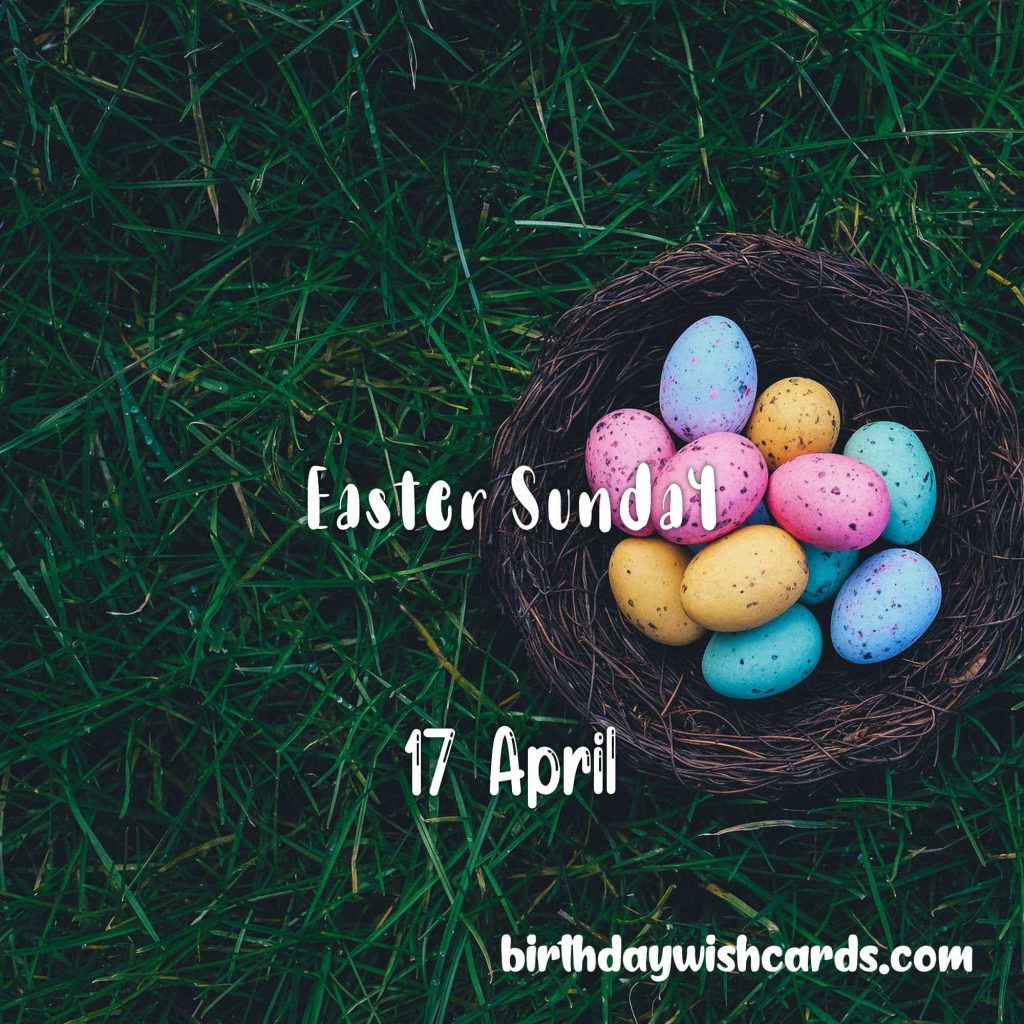 Birthday Wish Cards | 17-April Easter Sunday: Birthday Wish Cards | 17-April Easter Sunday: