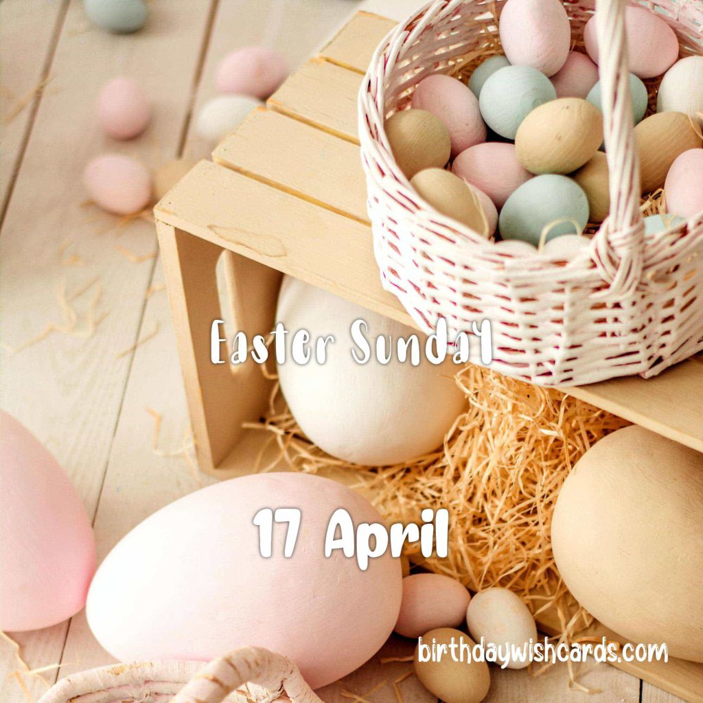 Birthday Wish Cards | 17-April Easter Sunday: Birthday Wish Cards | 17-April Easter Sunday: