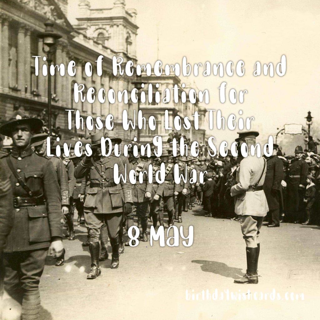 Birthday Wish Cards | 8,9-May Time of Remembrance and Reconciliation for Those Who Lost Their Lives During the Second World War: Birthday Wish Cards | 8,9-May Time of Remembrance and Reconciliation for Those Who Lost Their Lives During the Second World War: