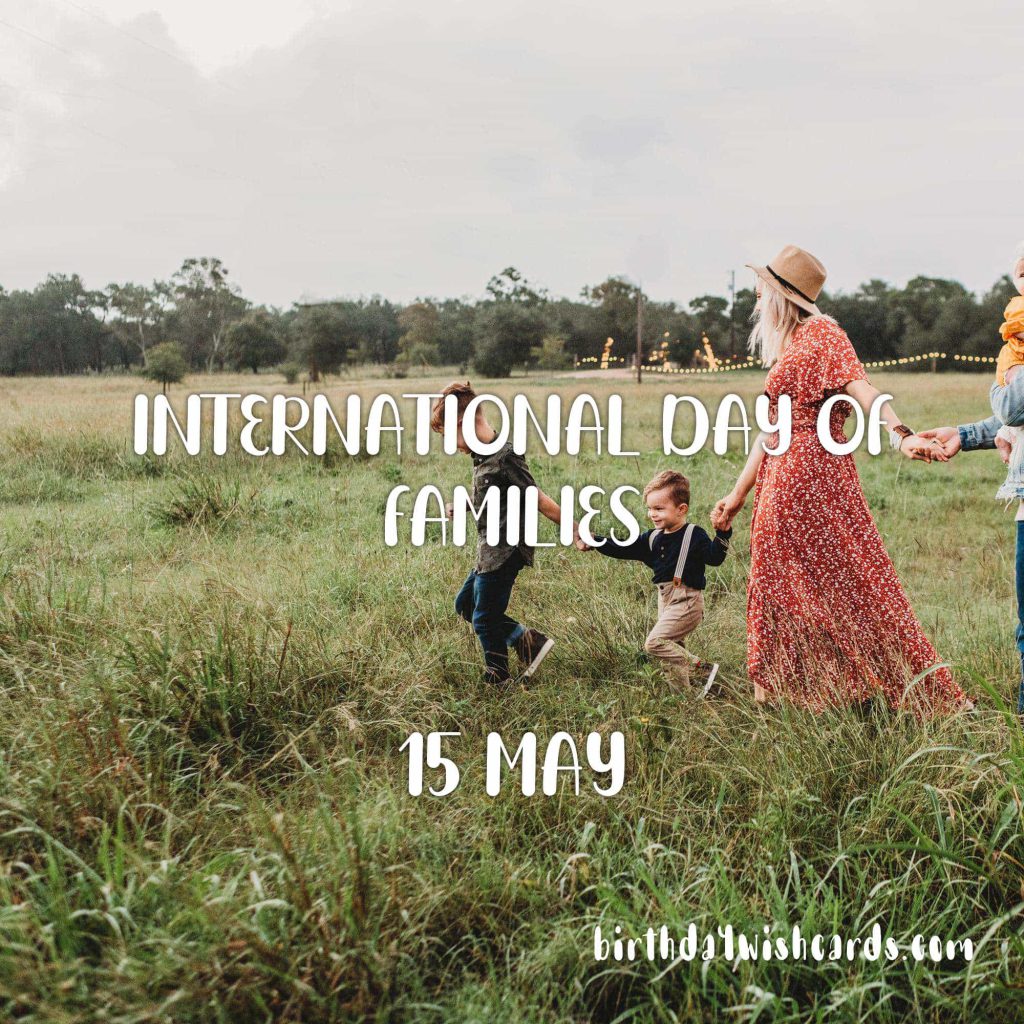 Birthday Wish Cards | 15-May International Day of Families: Birthday Wish Cards | 15-May International Day of Families: