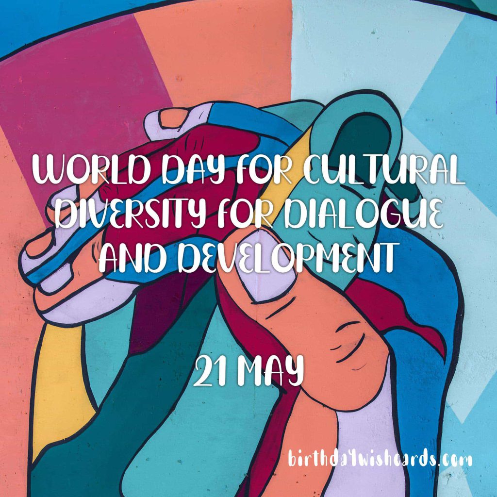 Birthday Wish Cards | 21-May World Day for Cultural Diversity for Dialogue and Development: Birthday Wish Cards | 21-May World Day for Cultural Diversity for Dialogue and Development: