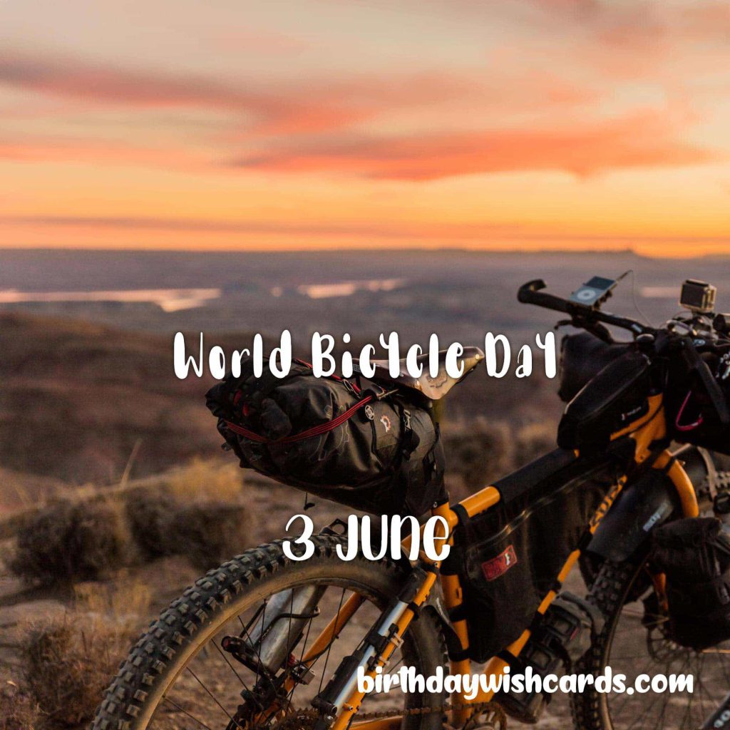 Birthday Wish Cards | 3-June World Bicycle Day: Birthday Wish Cards | 3-June World Bicycle Day: