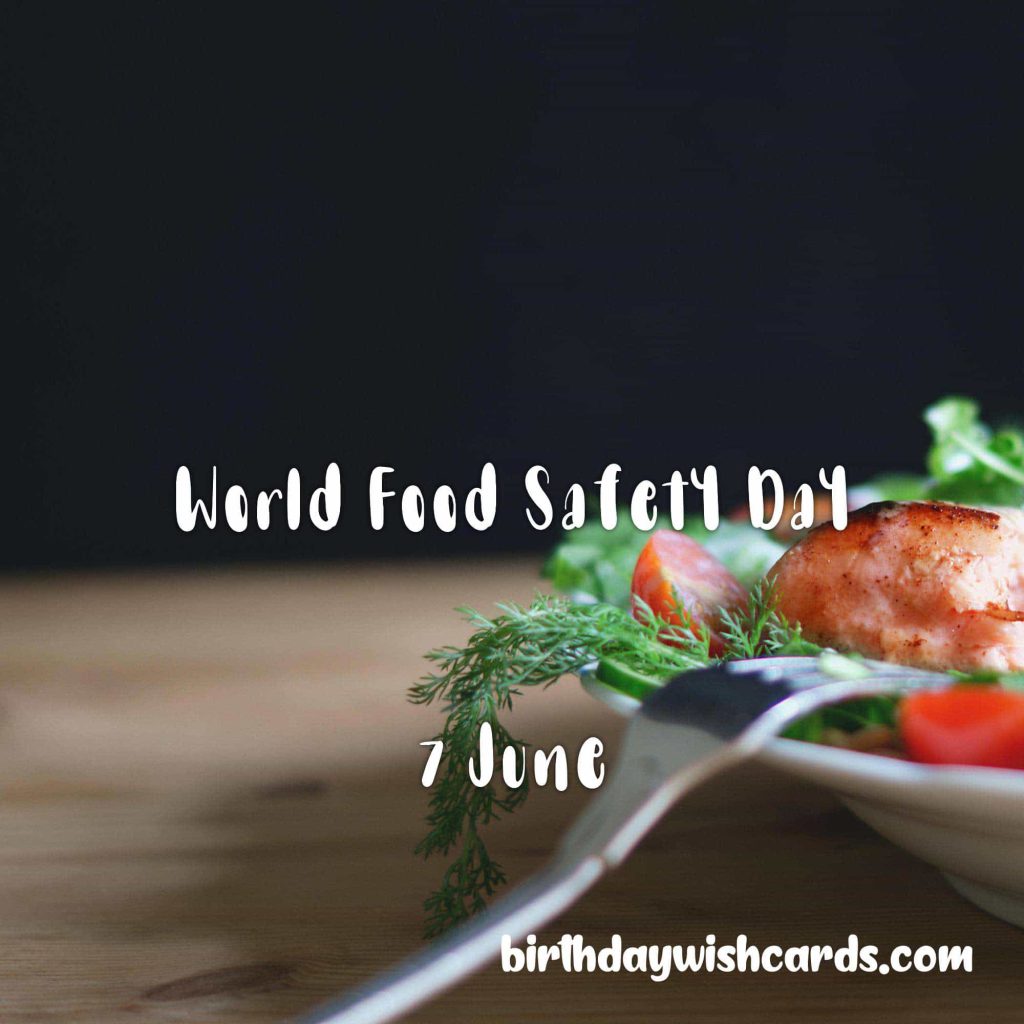 Birthday Wish Cards | 7-June World Food Safety Day: Birthday Wish Cards | 7-June World Food Safety Day:
