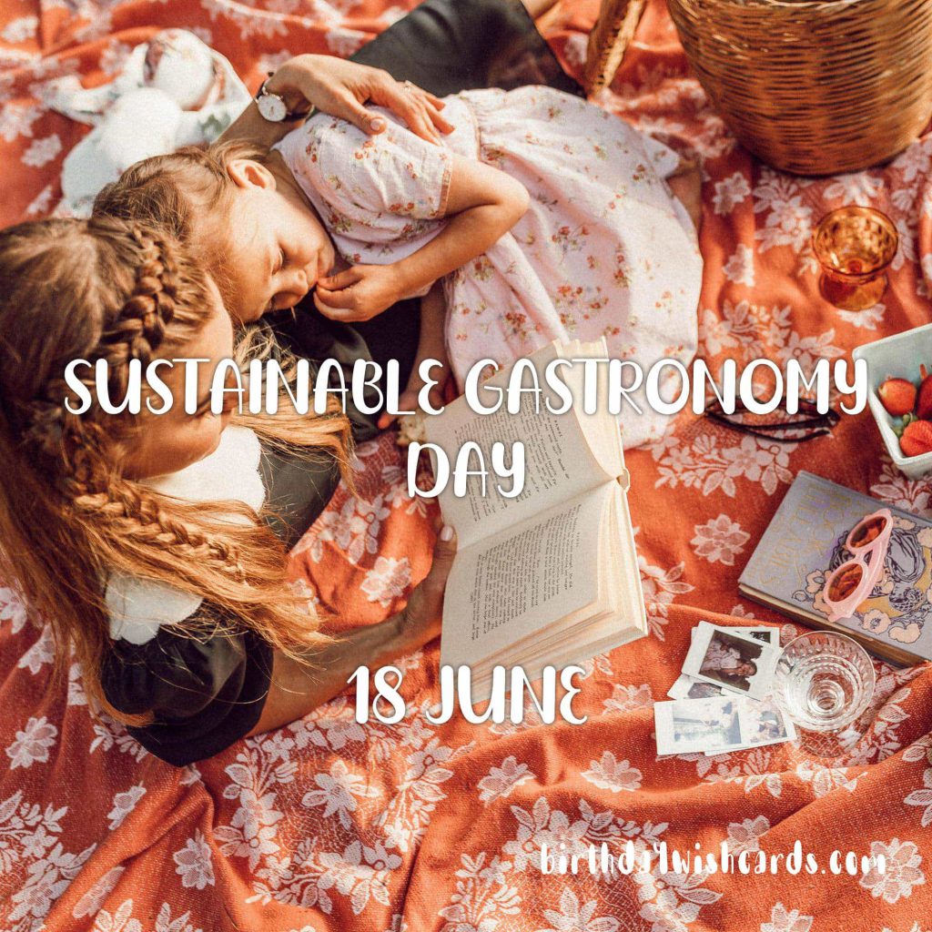Birthday Wish Cards | 18-June Sustainable Gastronomy Day: Birthday Wish Cards | 18-June Sustainable Gastronomy Day: