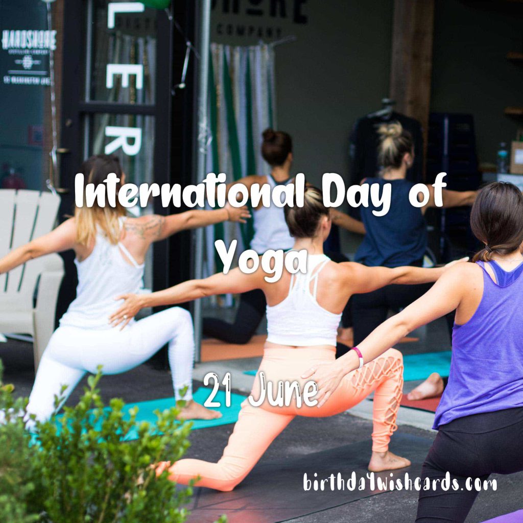 Birthday Wish Cards | 21-June International Day of Yoga: Birthday Wish Cards | 21-June International Day of Yoga: