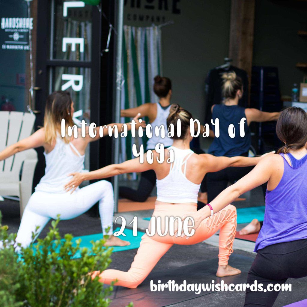Birthday Wish Cards | 21-June International Day of Yoga: Birthday Wish Cards | 21-June International Day of Yoga: