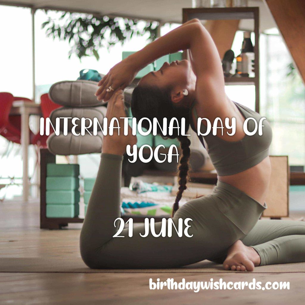 Birthday Wish Cards | 21-June International Day of Yoga: Birthday Wish Cards | 21-June International Day of Yoga: