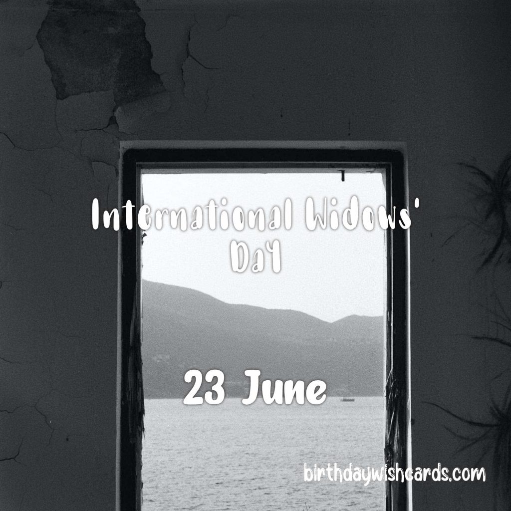 Birthday Wish Cards | 23-June International Widows’ Day: Birthday Wish Cards | 23-June International Widows’ Day: