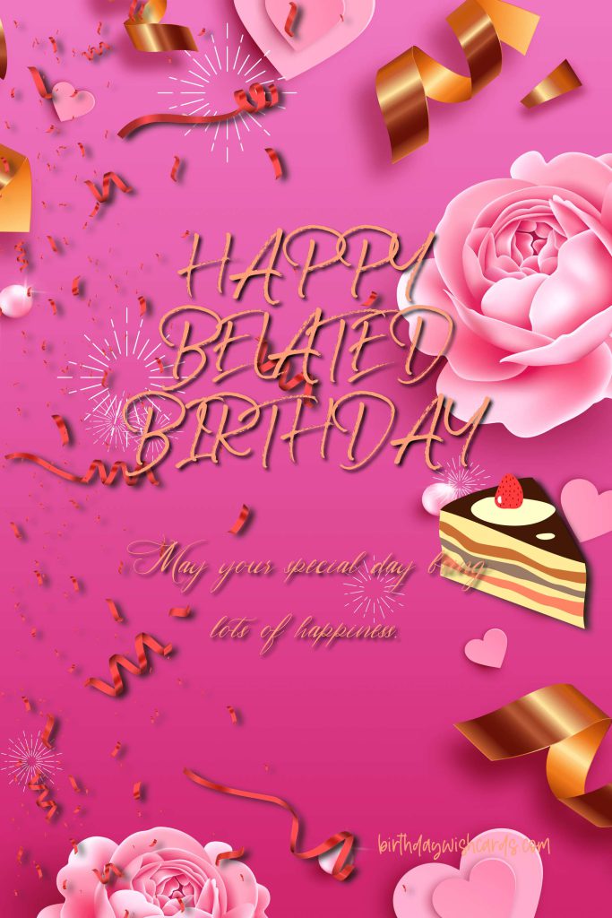 Birthday Wish Cards | belated chocolate birthday ecard Birthday Wish Cards | belated chocolate birthday ecard