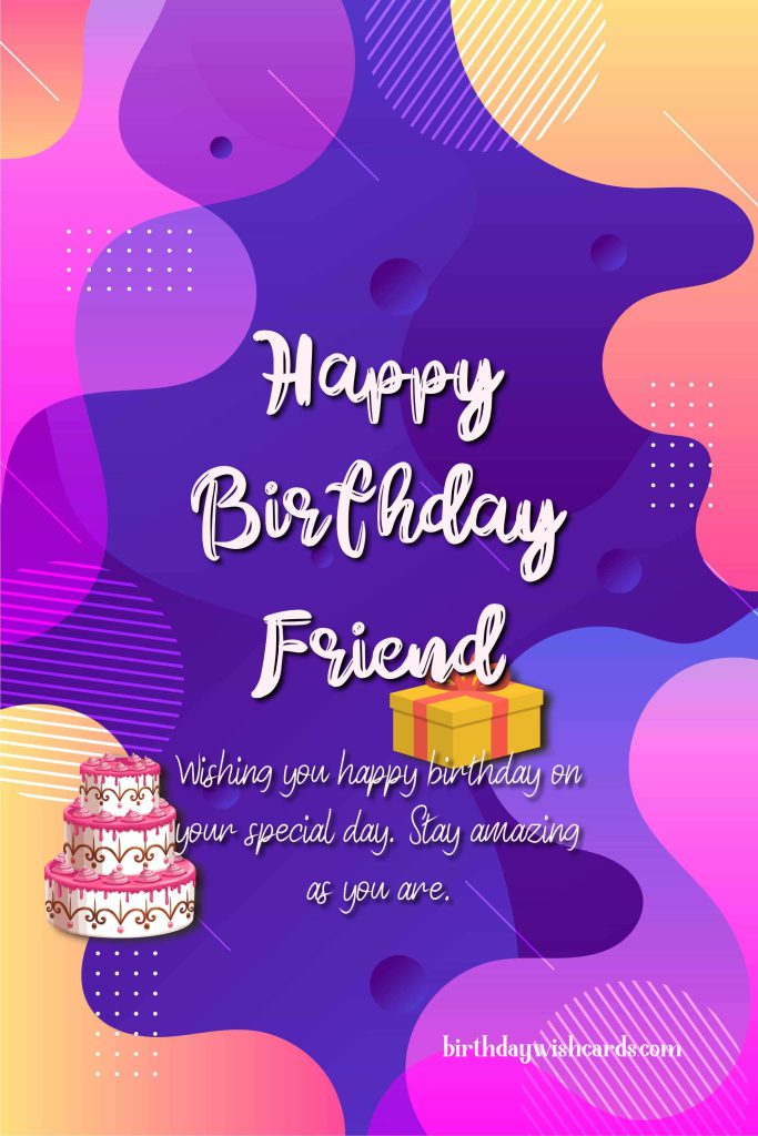 Birthday Wish Cards | Happy birthday to my dear friend Birthday Wish Cards | Happy birthday to my dear friend