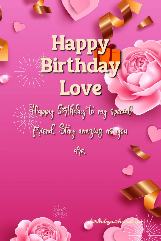 Birthday Wish Cards | happy birthday love of my life Birthday Wish Cards | happy birthday love of my life
