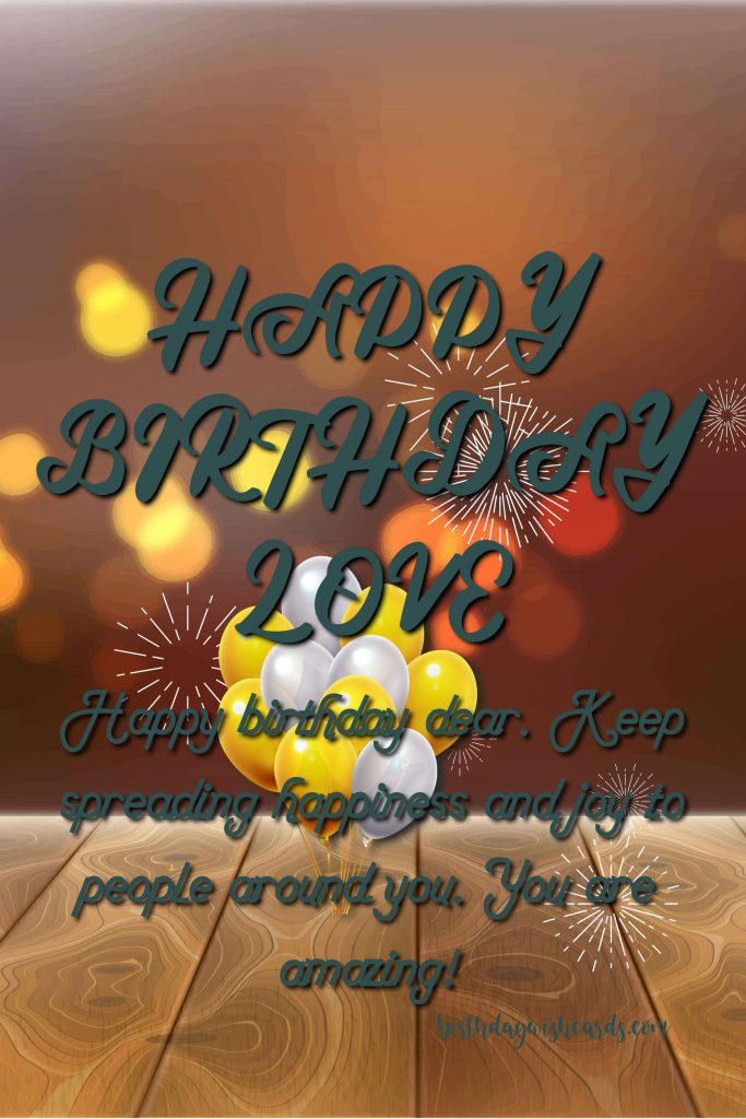 Birthday Wish Cards | happy birthday love of my life Birthday Wish Cards | happy birthday love of my life