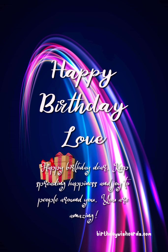Birthday Wish Cards | happy birthday love of my life Birthday Wish Cards | happy birthday love of my life