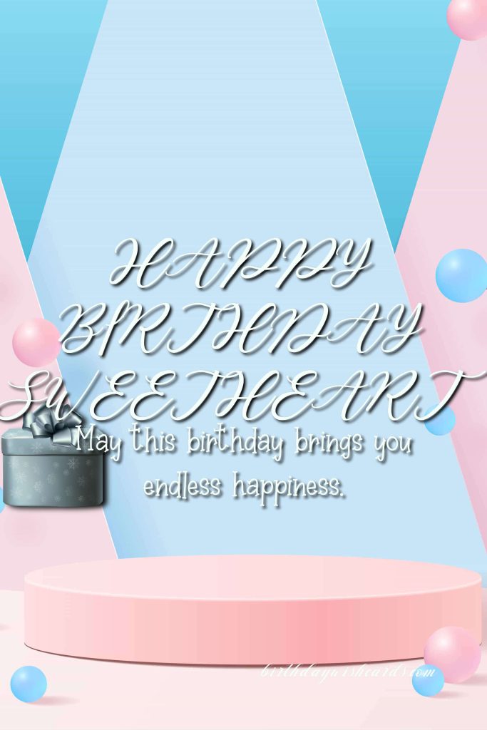 Birthday Wish Cards | Happy birthday sweetheart image Birthday Wish Cards | Happy birthday sweetheart image