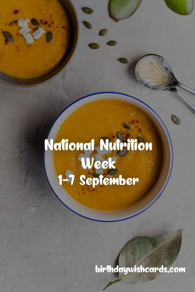 Birthday Wish Cards | 1-7 Sep National Nutrition Week: Birthday Wish Cards | 1-7 Sep National Nutrition Week: