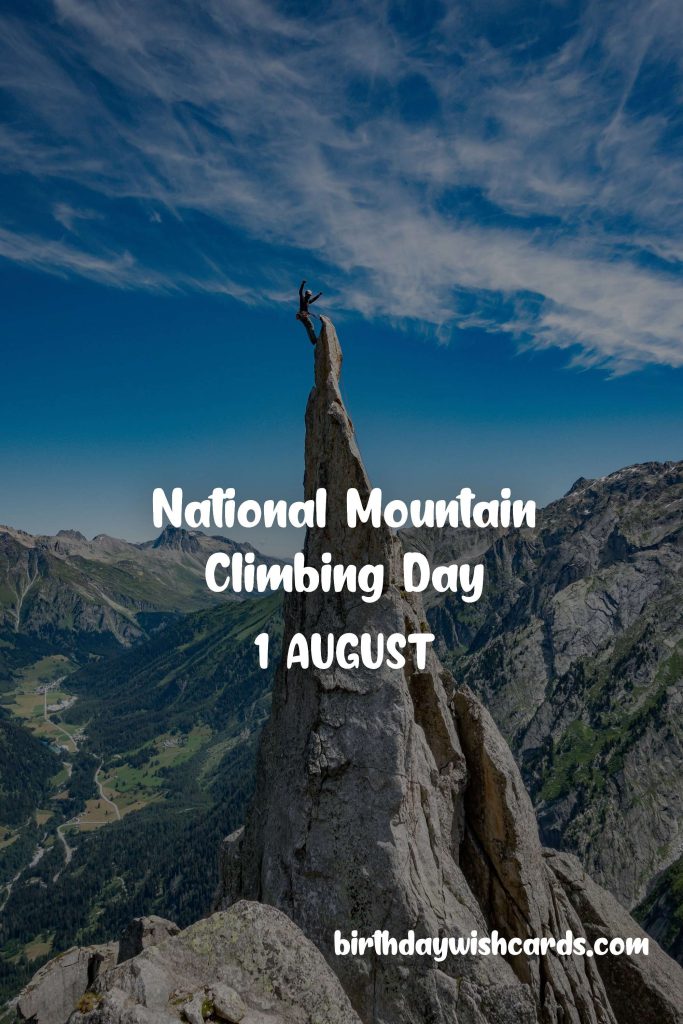Birthday Wish Cards | 1-Aug National Mountain Climbing Day: Birthday Wish Cards | 1-Aug National Mountain Climbing Day: