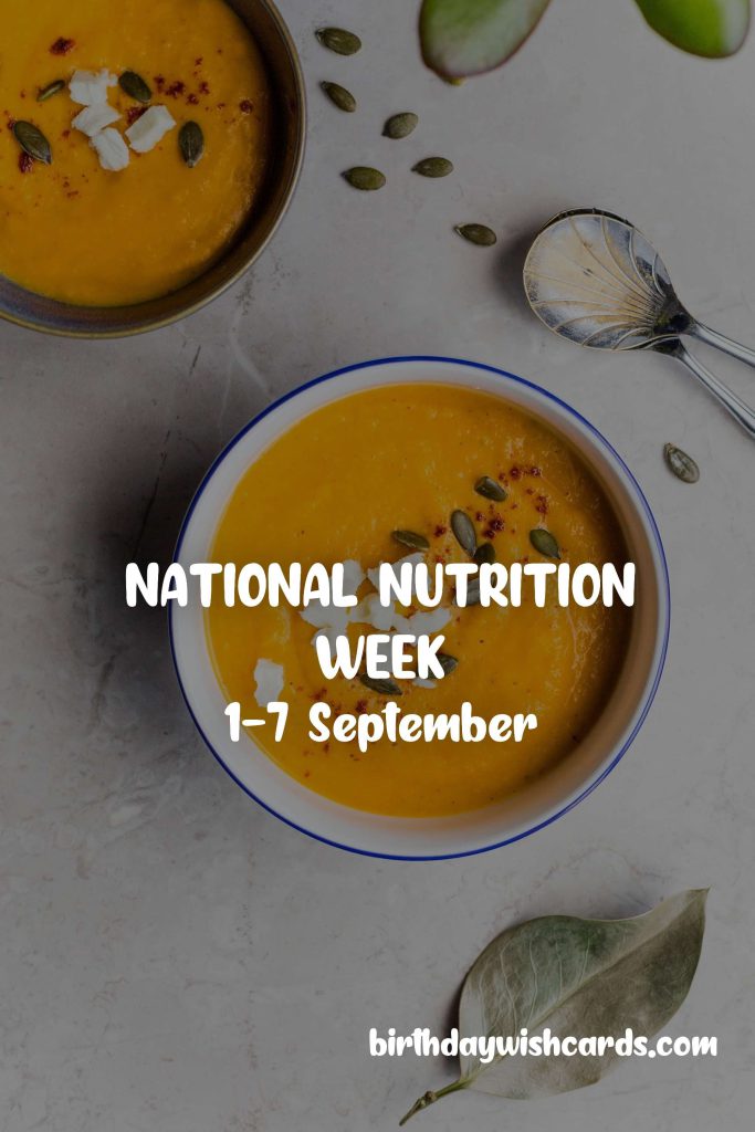 Birthday Wish Cards | 1-7 Sep National Nutrition Week: Birthday Wish Cards | 1-7 Sep National Nutrition Week: