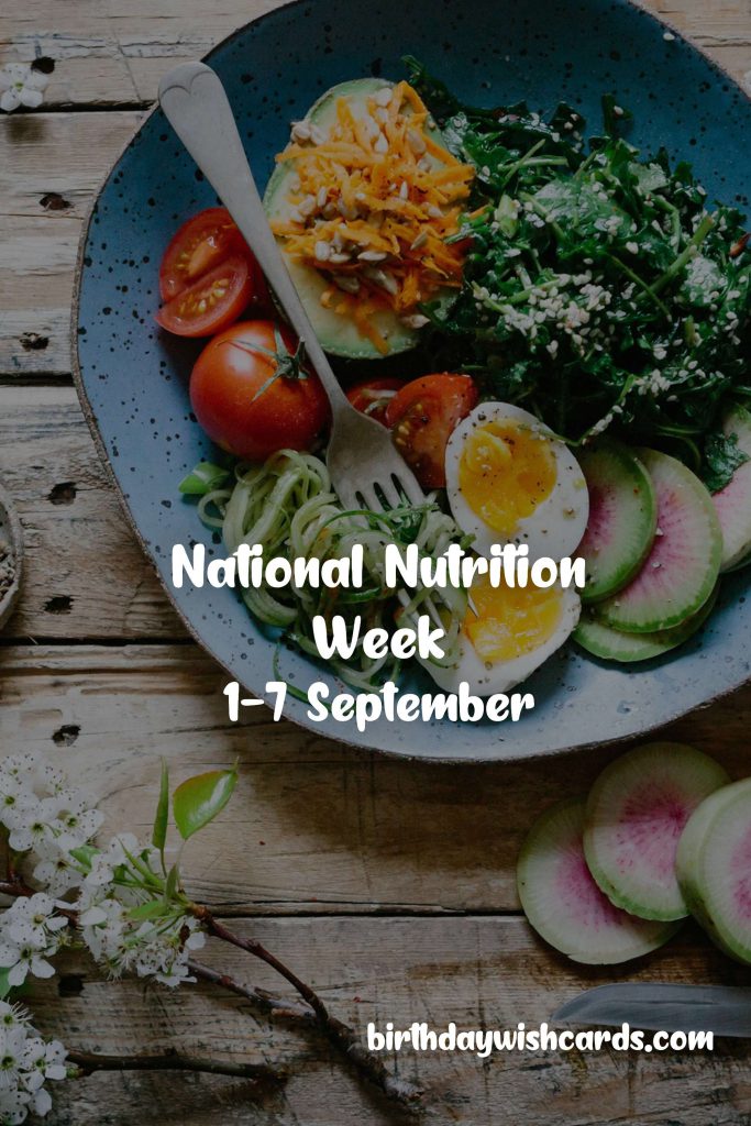 Birthday Wish Cards | 1-7 Sep National Nutrition Week: Birthday Wish Cards | 1-7 Sep National Nutrition Week: