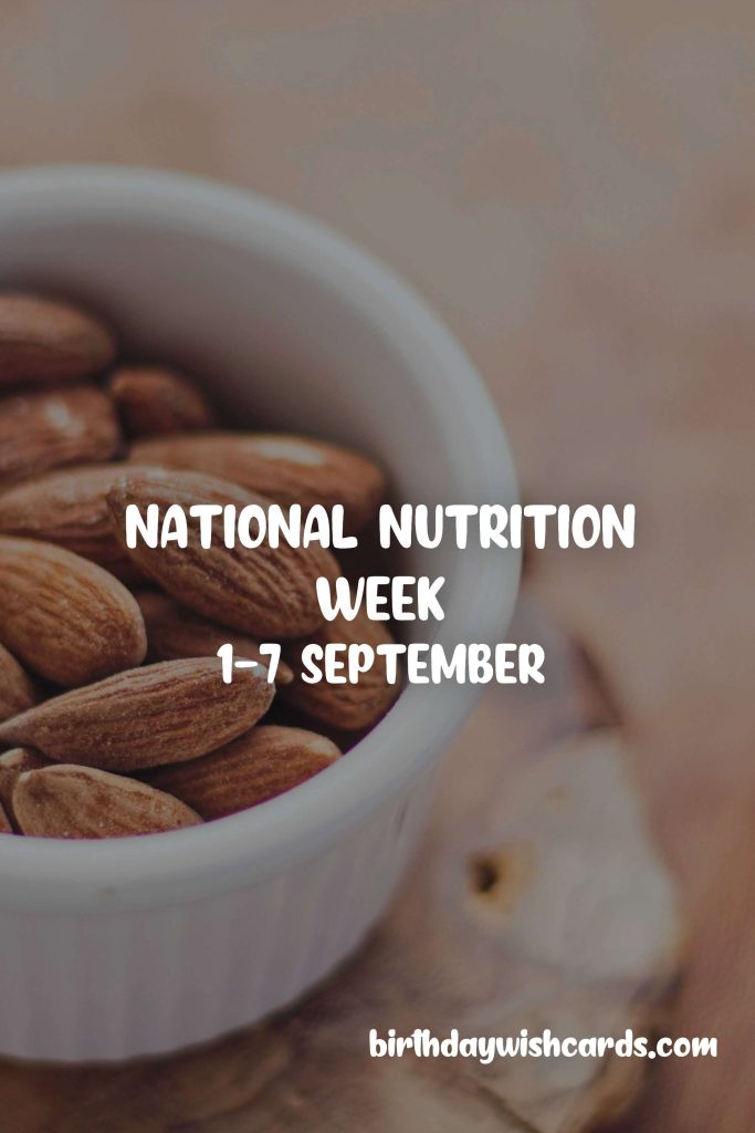 Birthday Wish Cards | 1-7 Sep National Nutrition Week: Birthday Wish Cards | 1-7 Sep National Nutrition Week: