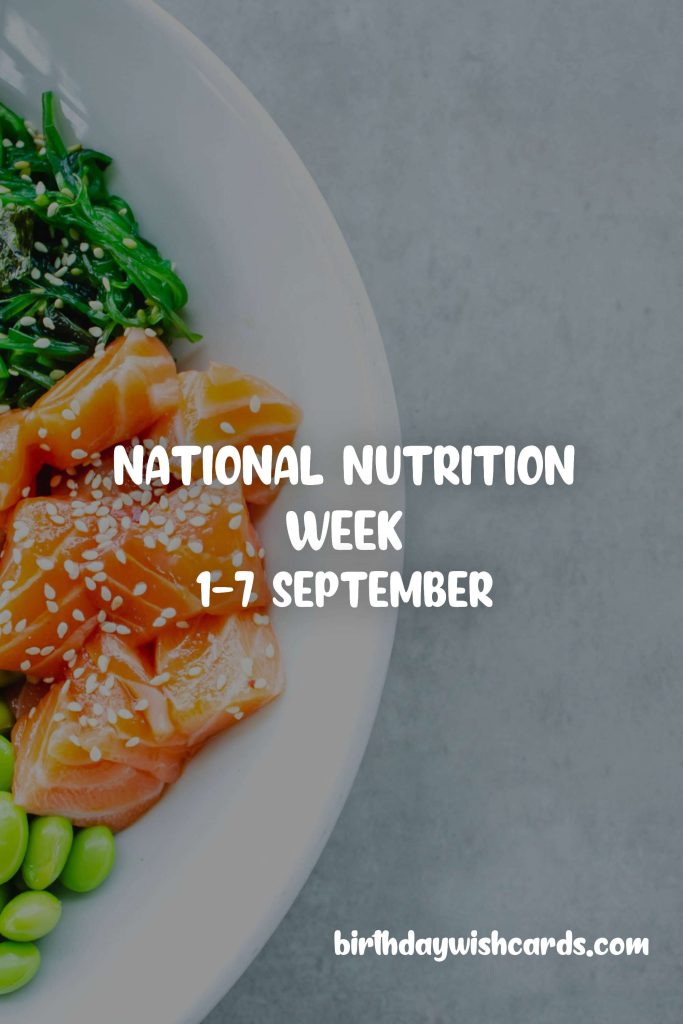Birthday Wish Cards | 1-7 Sep National Nutrition Week: Birthday Wish Cards | 1-7 Sep National Nutrition Week: