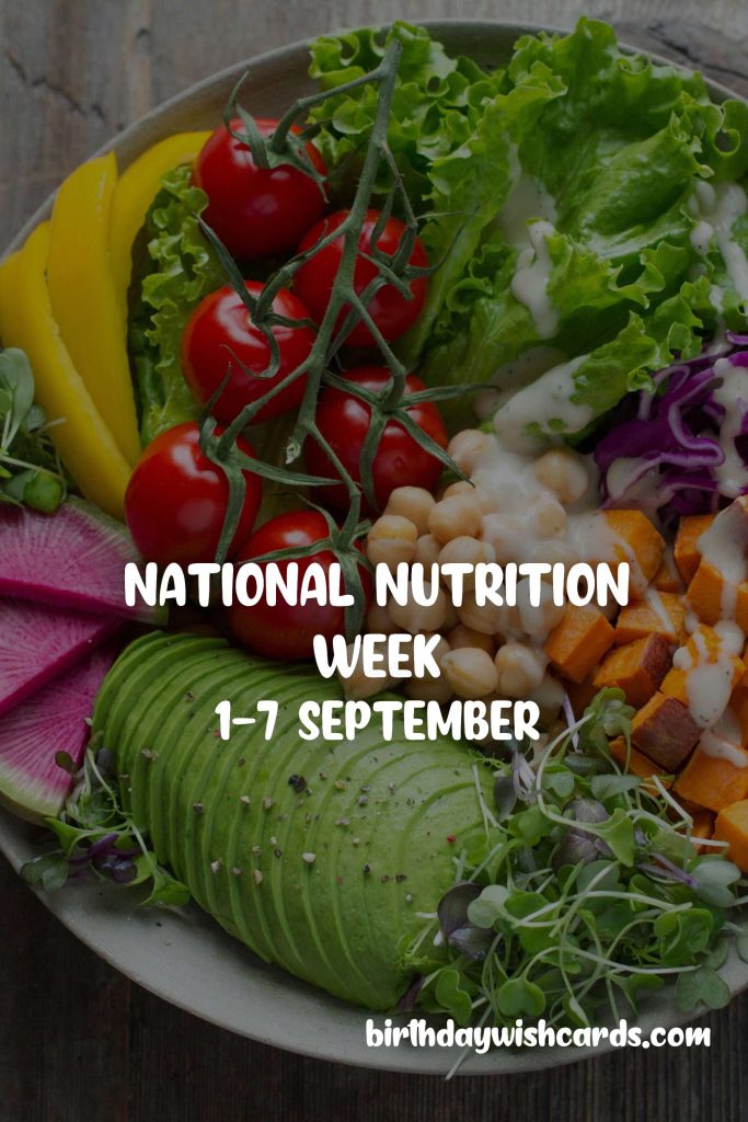Birthday Wish Cards | 1-7 Sep National Nutrition Week: Birthday Wish Cards | 1-7 Sep National Nutrition Week: