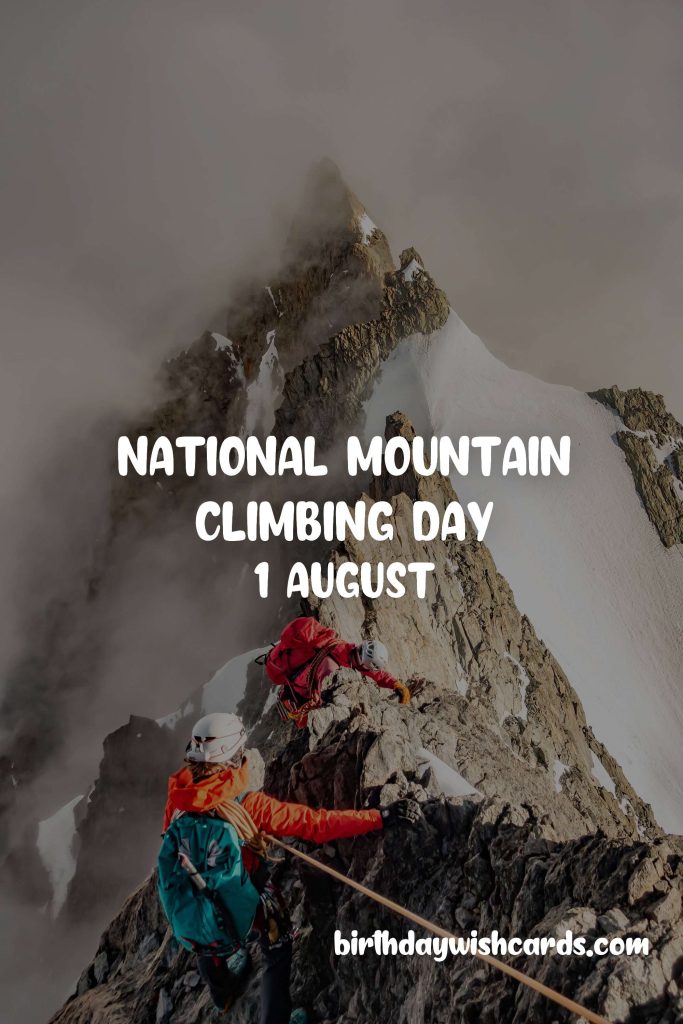 Birthday Wish Cards | 1-Aug National Mountain Climbing Day: Birthday Wish Cards | 1-Aug National Mountain Climbing Day: