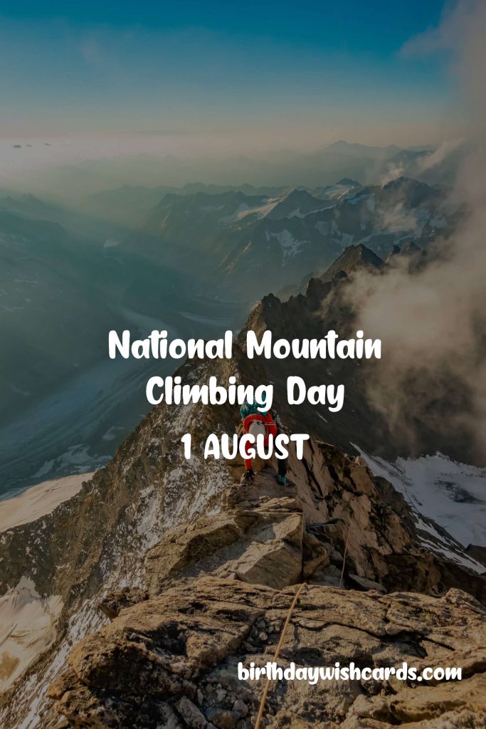 Birthday Wish Cards | 1-Aug National Mountain Climbing Day: Birthday Wish Cards | 1-Aug National Mountain Climbing Day: