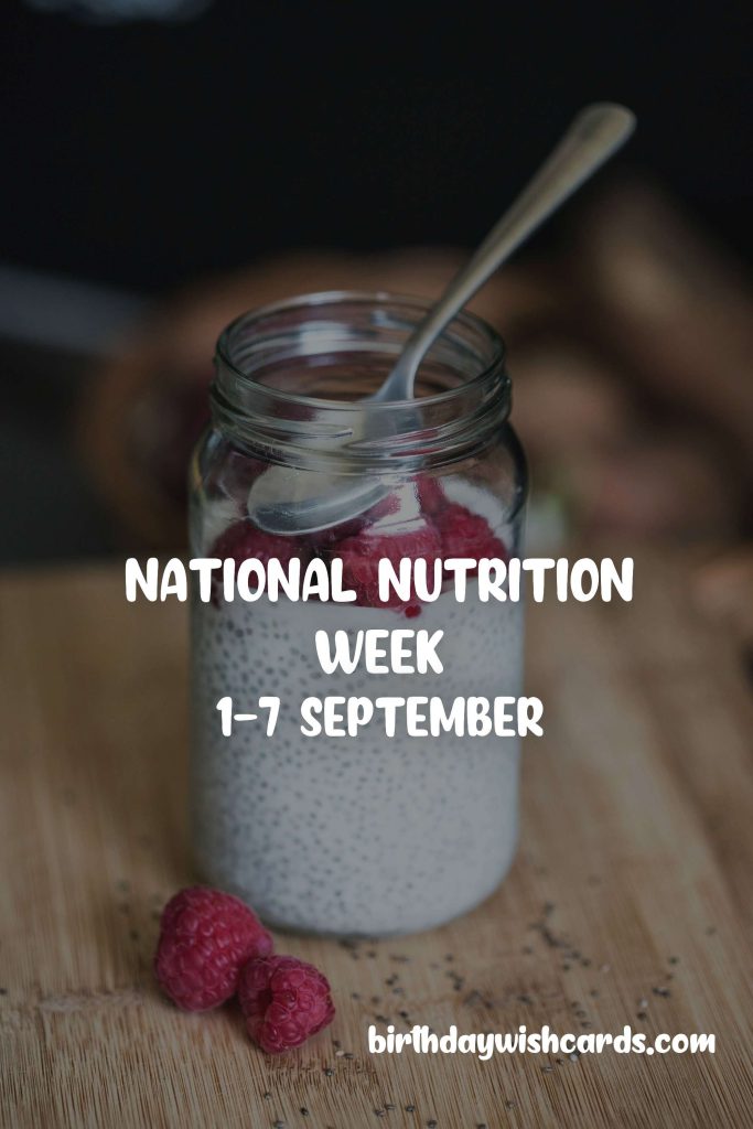 Birthday Wish Cards | 1-7 Sep National Nutrition Week: Birthday Wish Cards | 1-7 Sep National Nutrition Week: