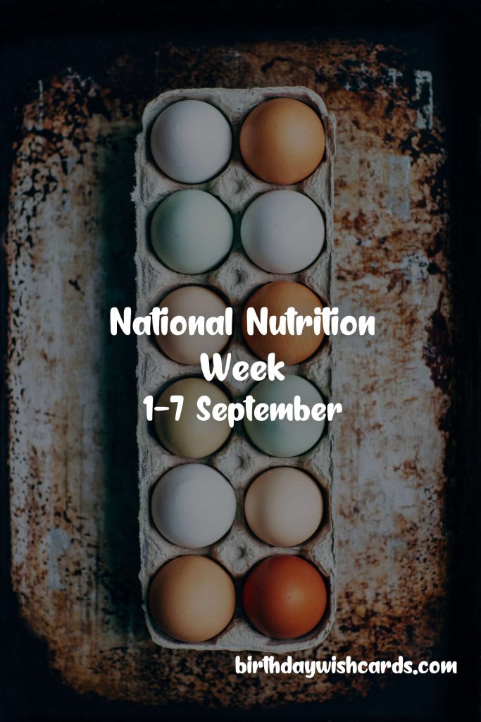 Birthday Wish Cards | 1-7 Sep National Nutrition Week: Birthday Wish Cards | 1-7 Sep National Nutrition Week: