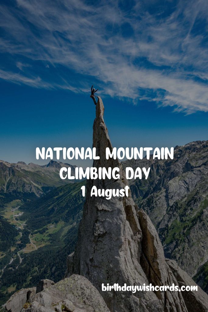 Birthday Wish Cards | 1-Aug National Mountain Climbing Day: Birthday Wish Cards | 1-Aug National Mountain Climbing Day: