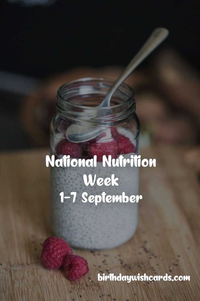 Birthday Wish Cards | 1-7 Sep National Nutrition Week: Birthday Wish Cards | 1-7 Sep National Nutrition Week: