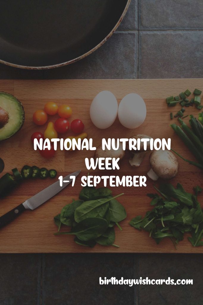 Birthday Wish Cards | 1-7 Sep National Nutrition Week: Birthday Wish Cards | 1-7 Sep National Nutrition Week: