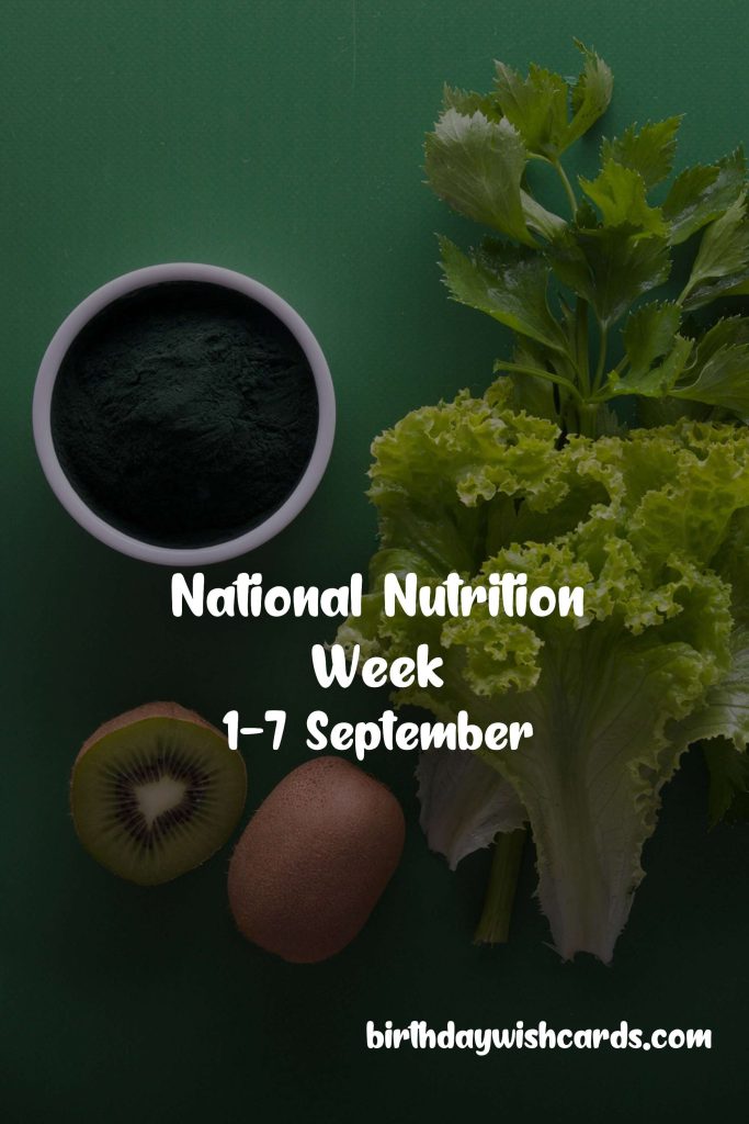 Birthday Wish Cards | 1-7 Sep National Nutrition Week: Birthday Wish Cards | 1-7 Sep National Nutrition Week: