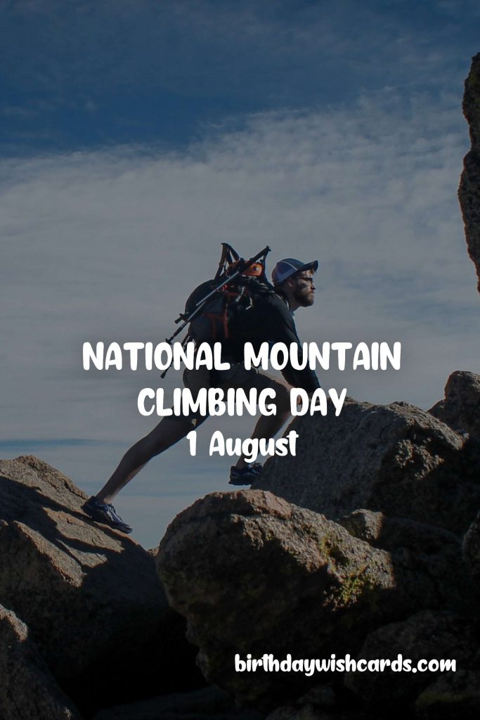 Birthday Wish Cards | 1-Aug National Mountain Climbing Day: Birthday Wish Cards | 1-Aug National Mountain Climbing Day: