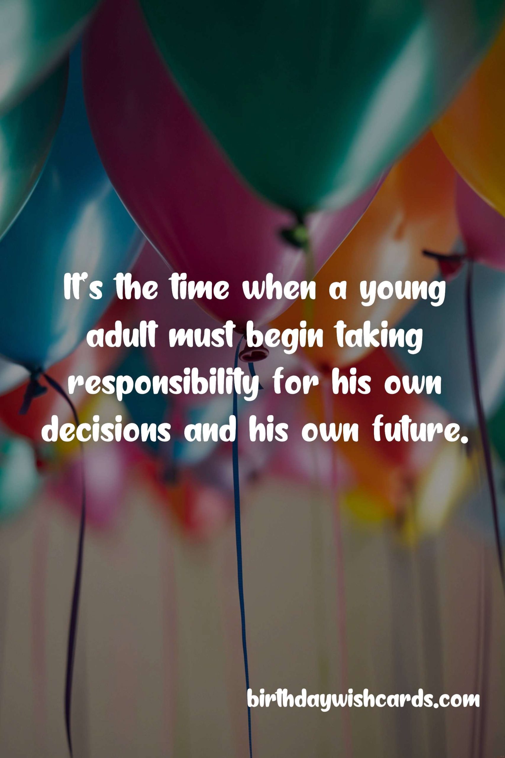 The Best Happy Birthday Wishes for an 18-Year-Old Boy