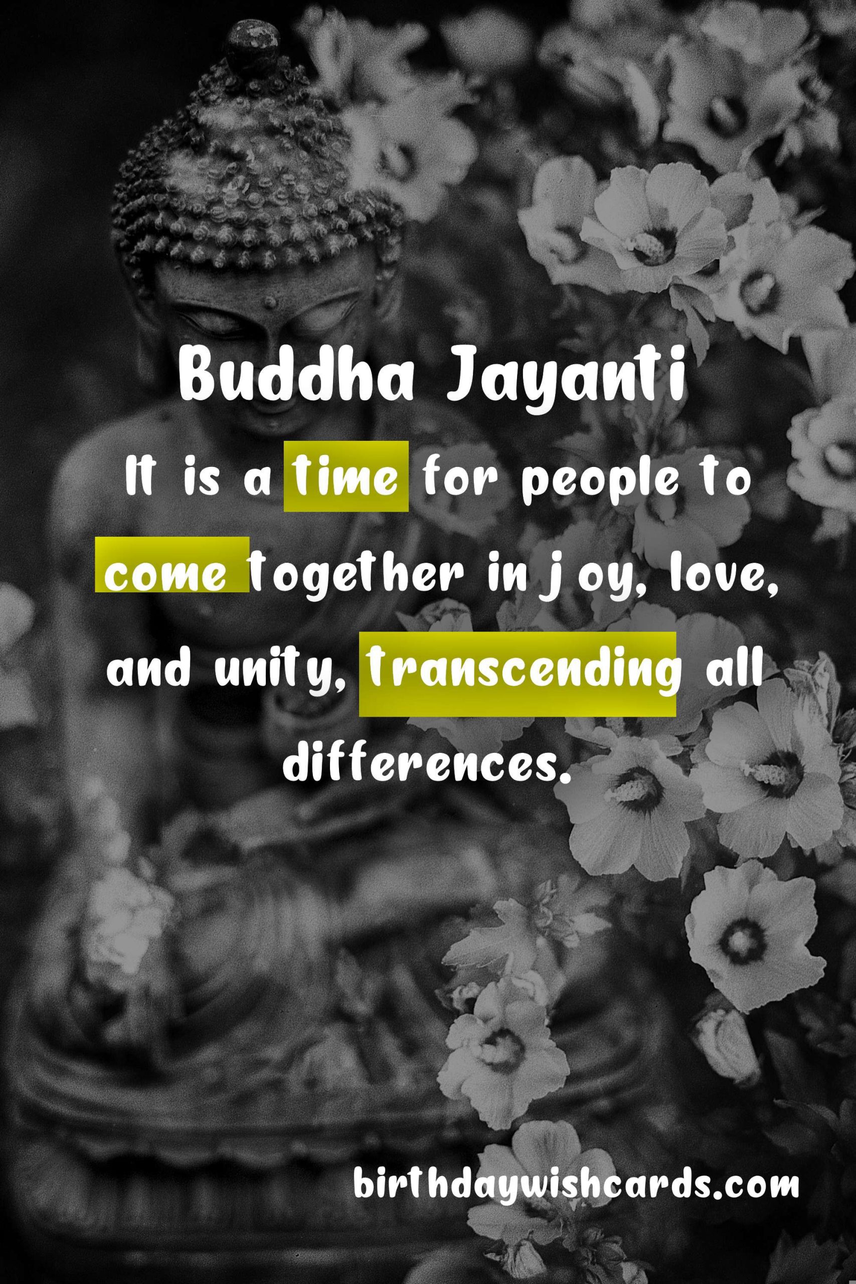 Buddha Jayanti - 7th May