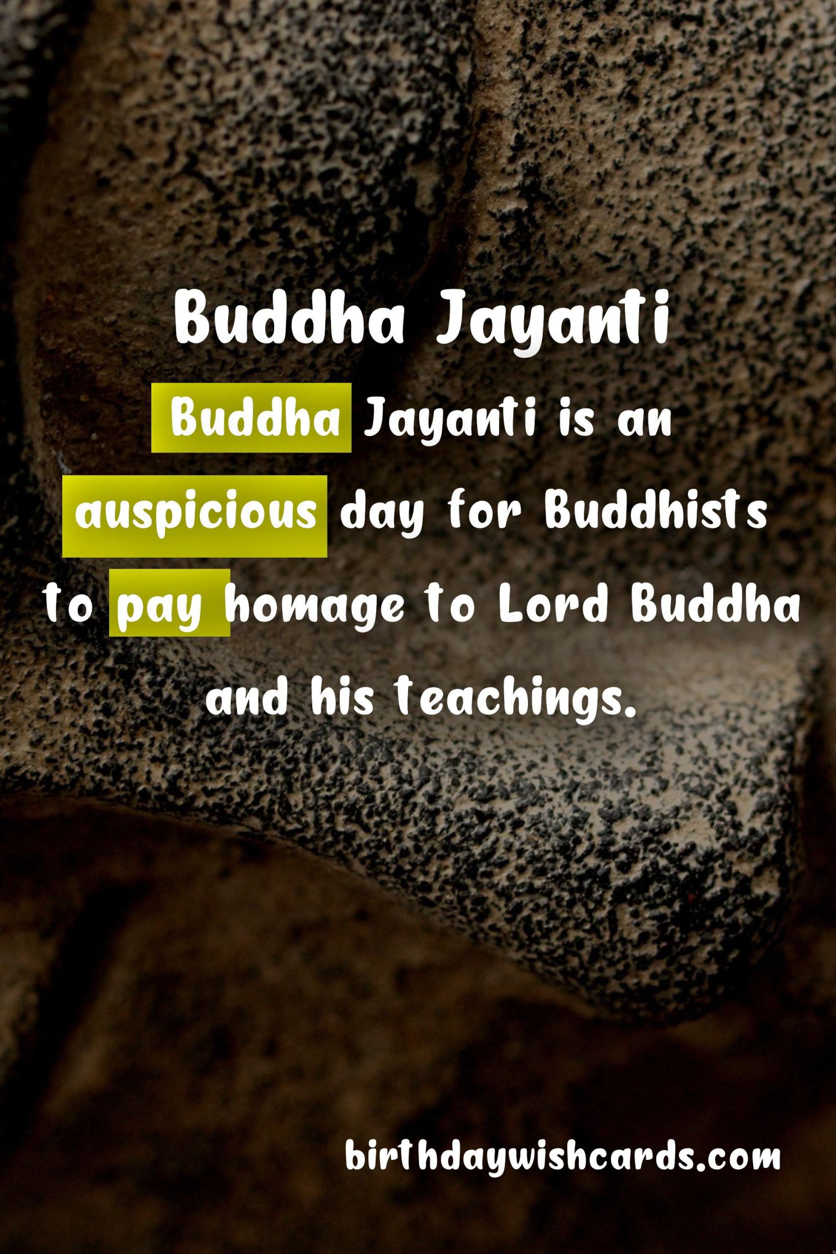 Buddha Jayanti - 7th May