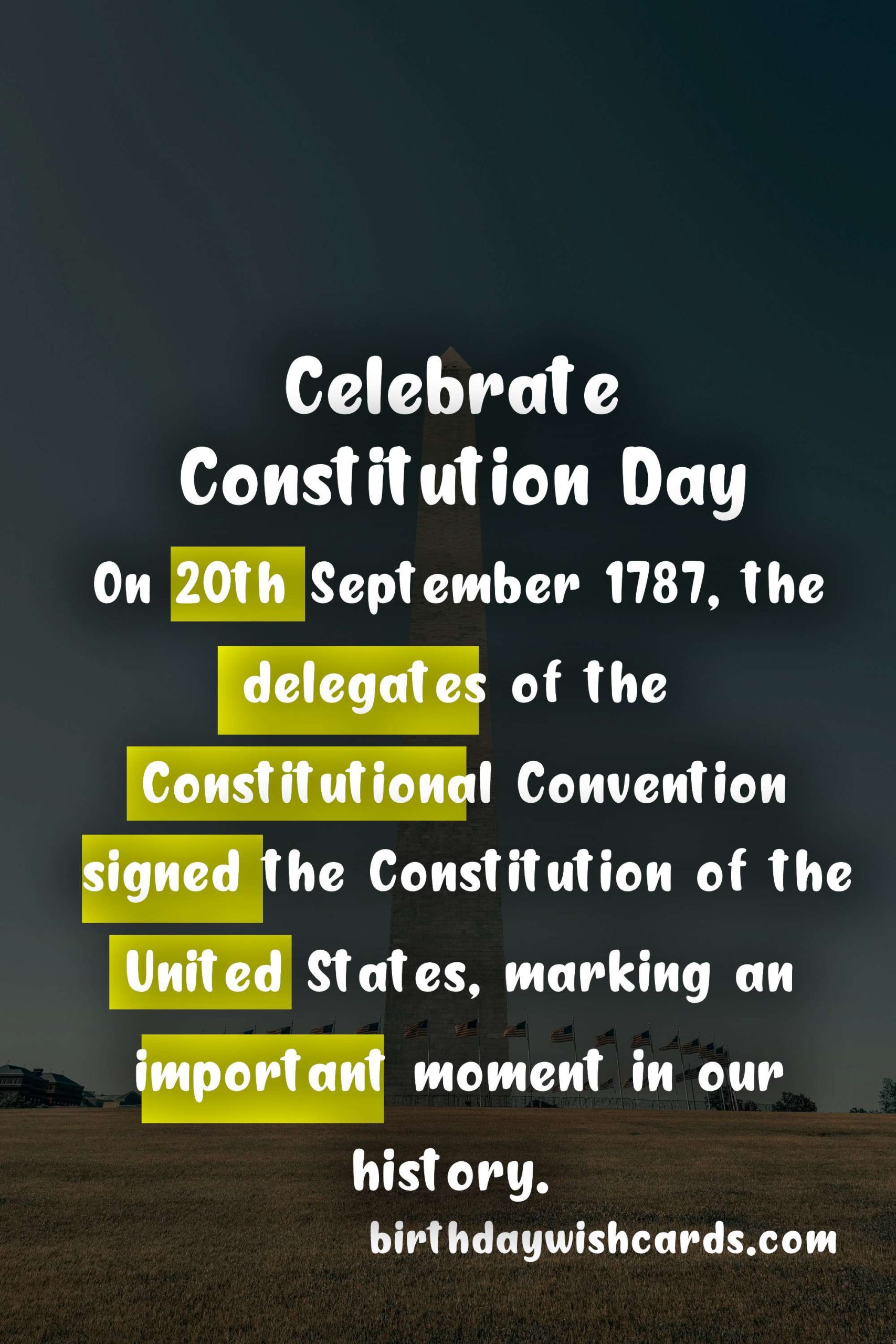 Celebrate Constitution Day - 20th September with Pride, Patriotism, and Unity