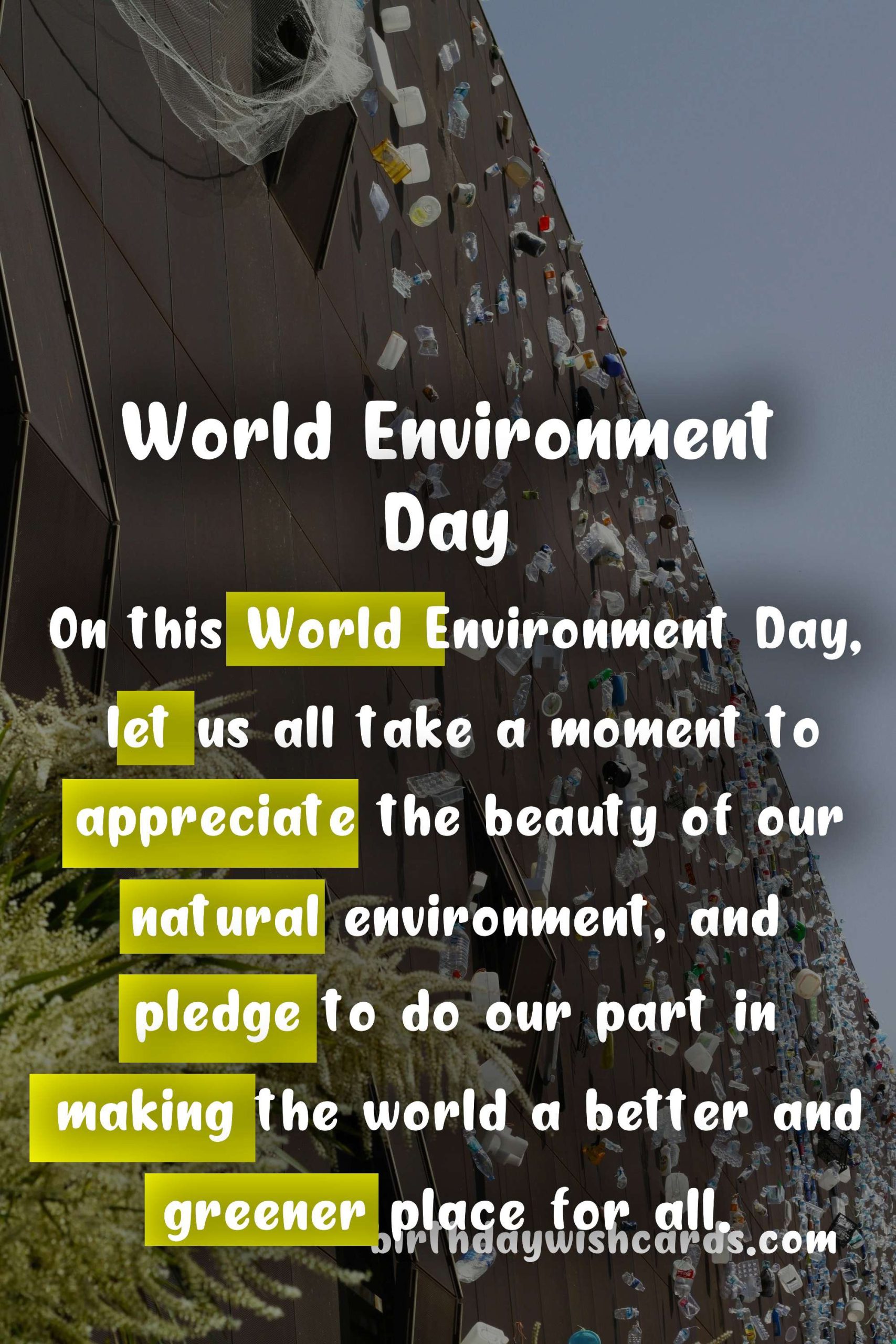 World Environment Day - 5th June