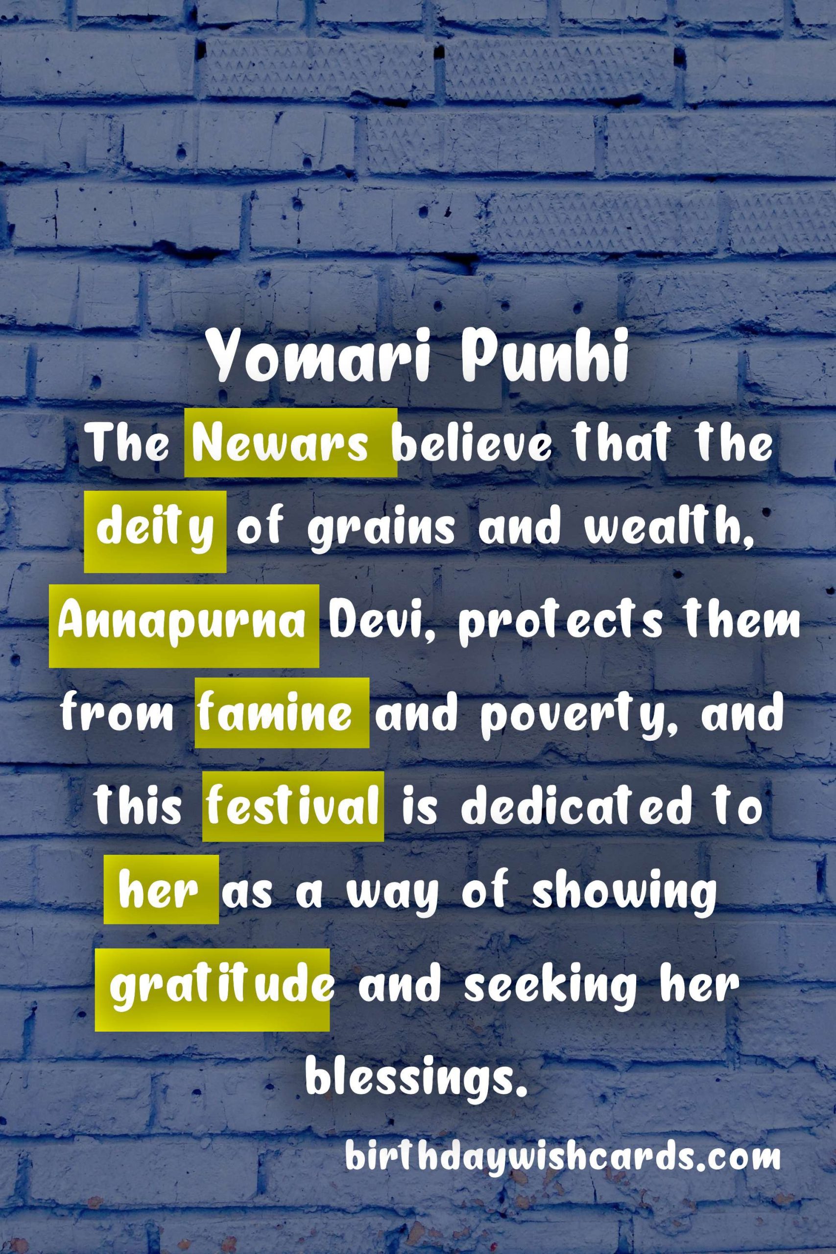 Yomari Punhi - 12th December