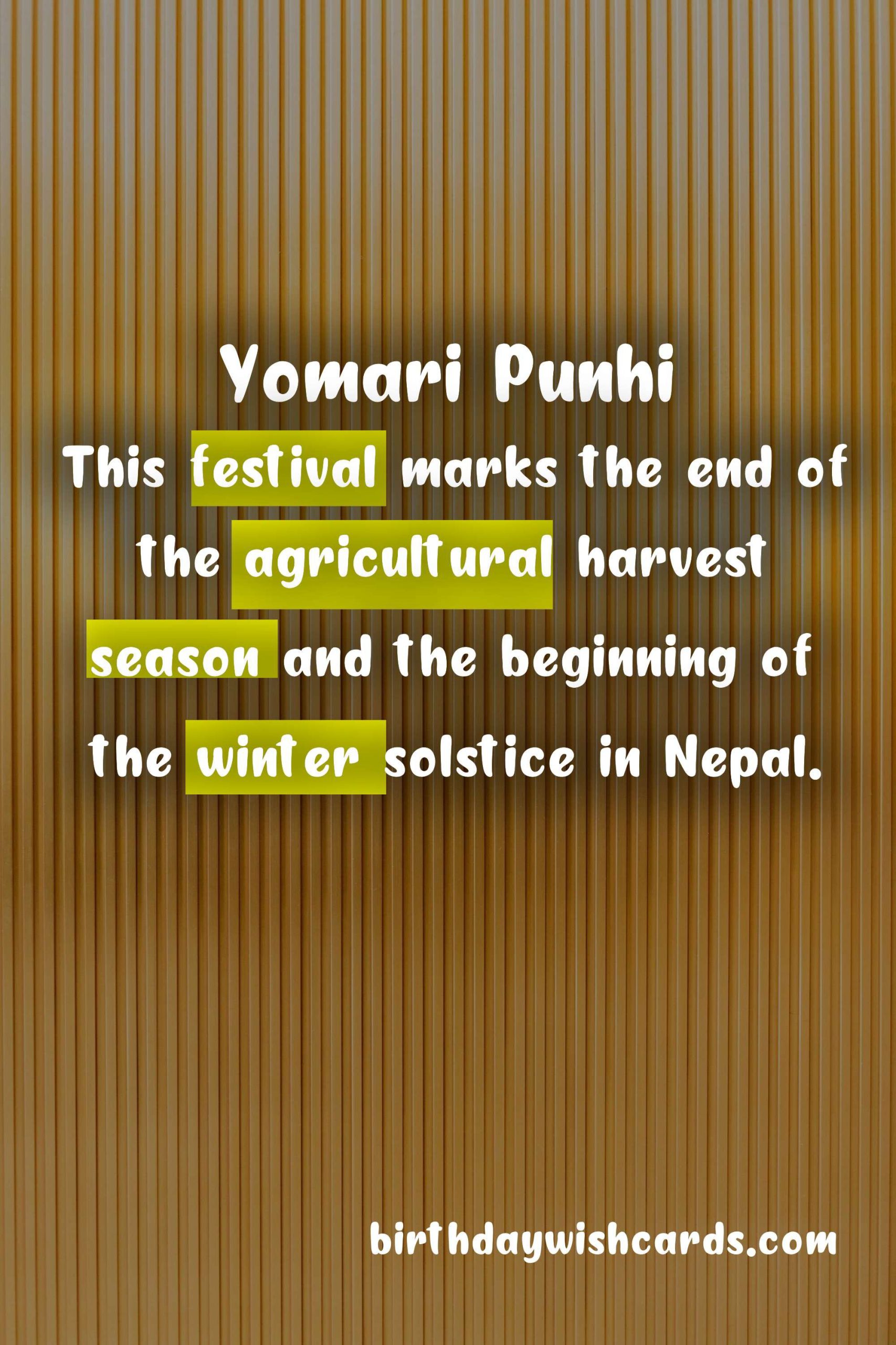 Yomari Punhi - 12th December