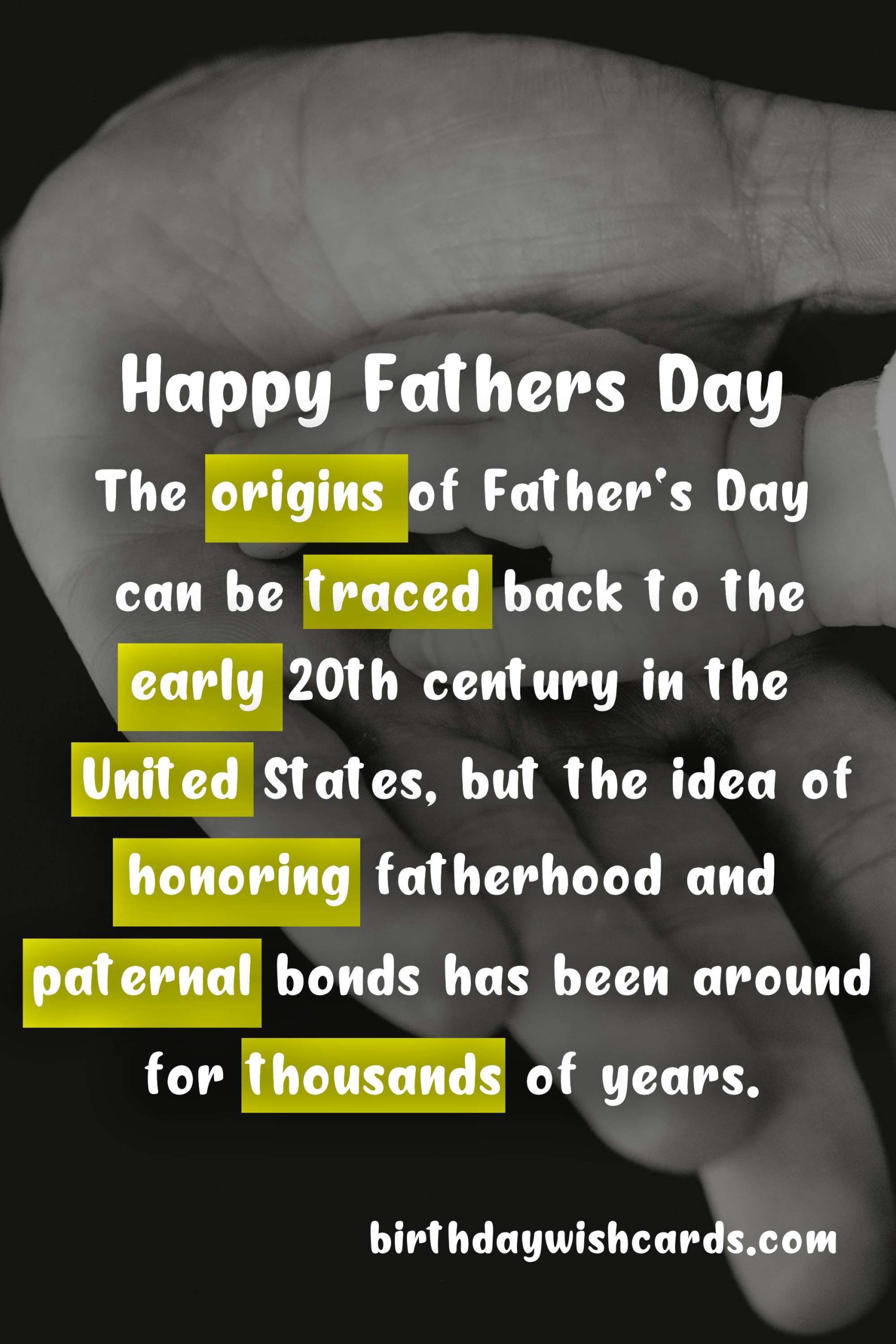 Father's Day: Celebrating Fatherhood on June 21st