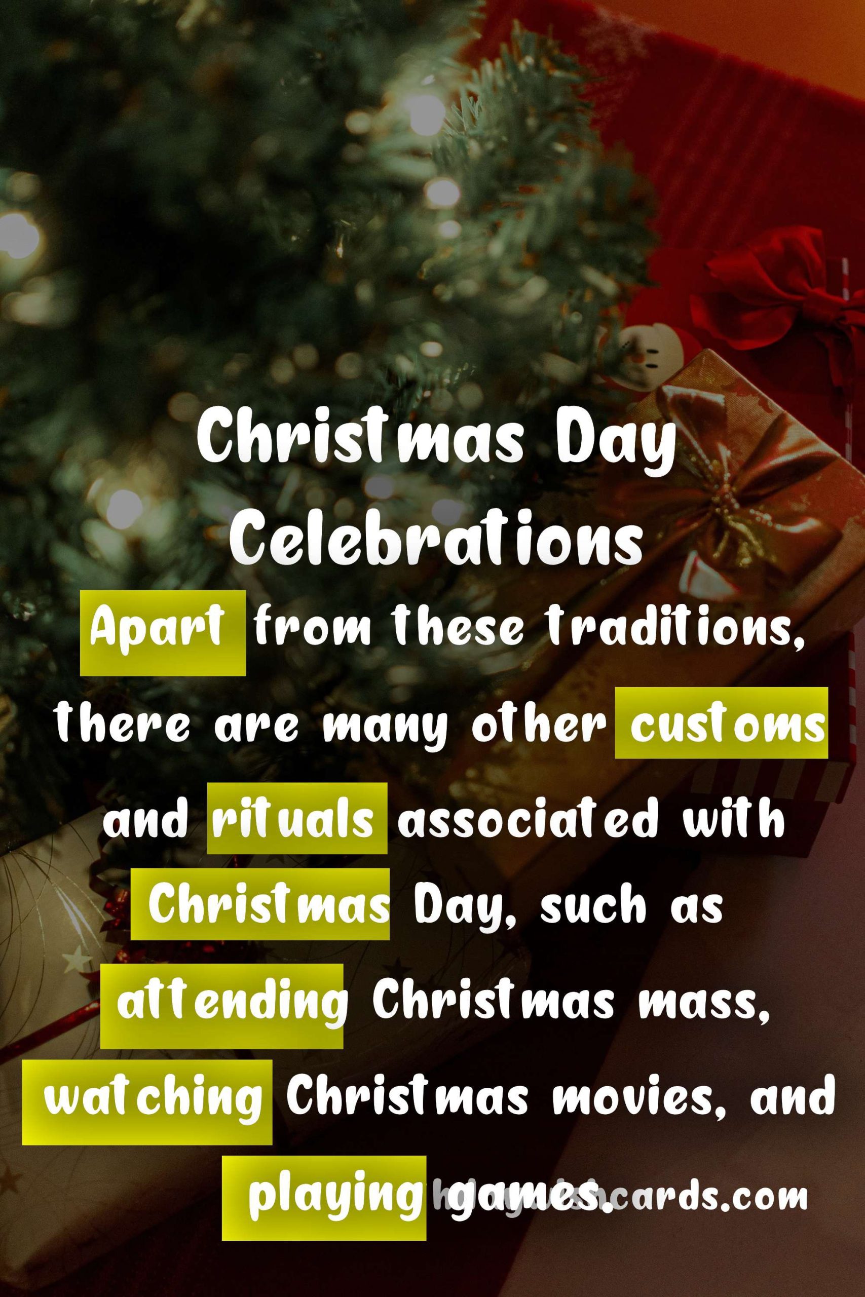 Christmas Day - Celebrating the Most Wonderful Time of the Year