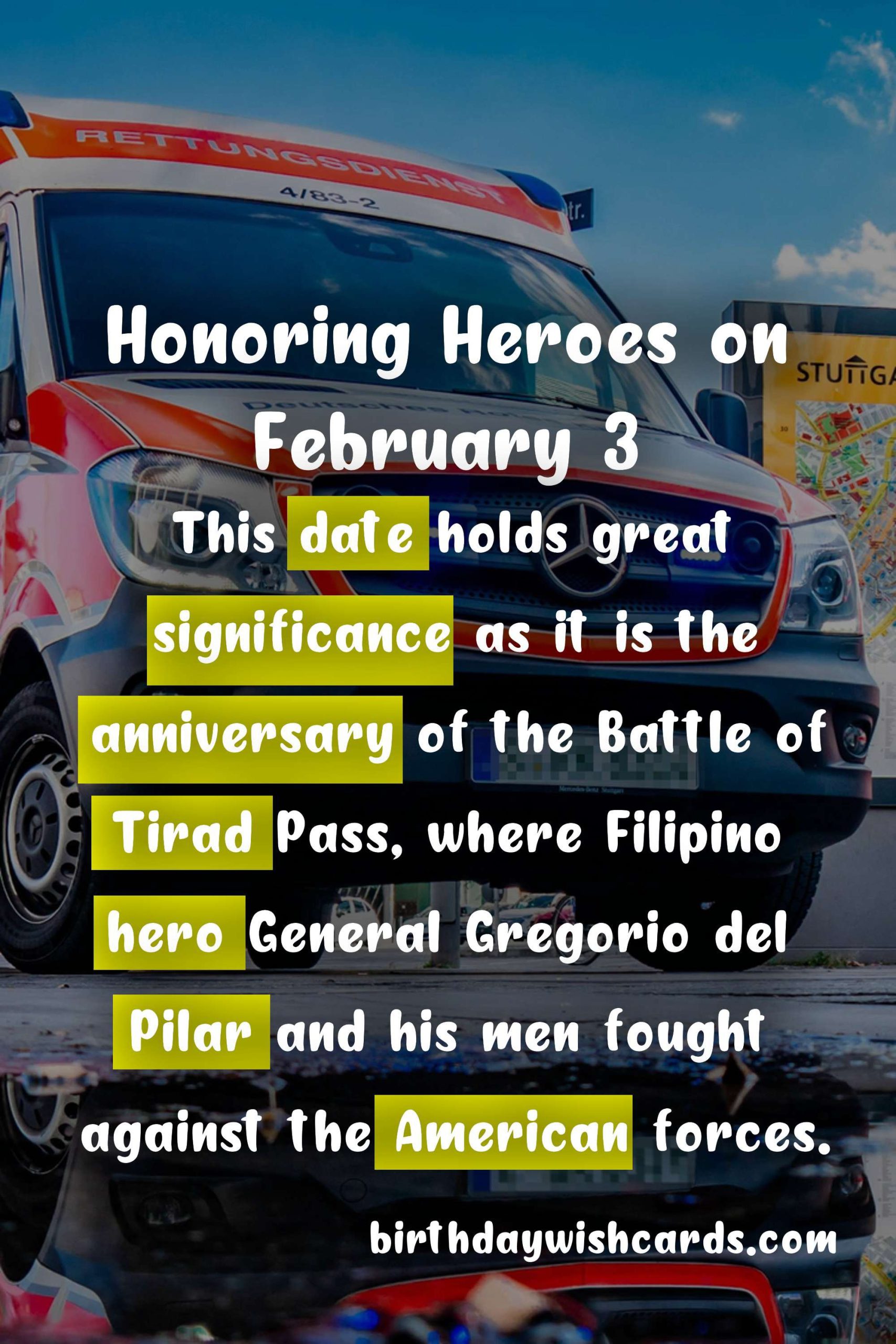 Honoring Heroes on February 3: A Tribute to Heroes' Day