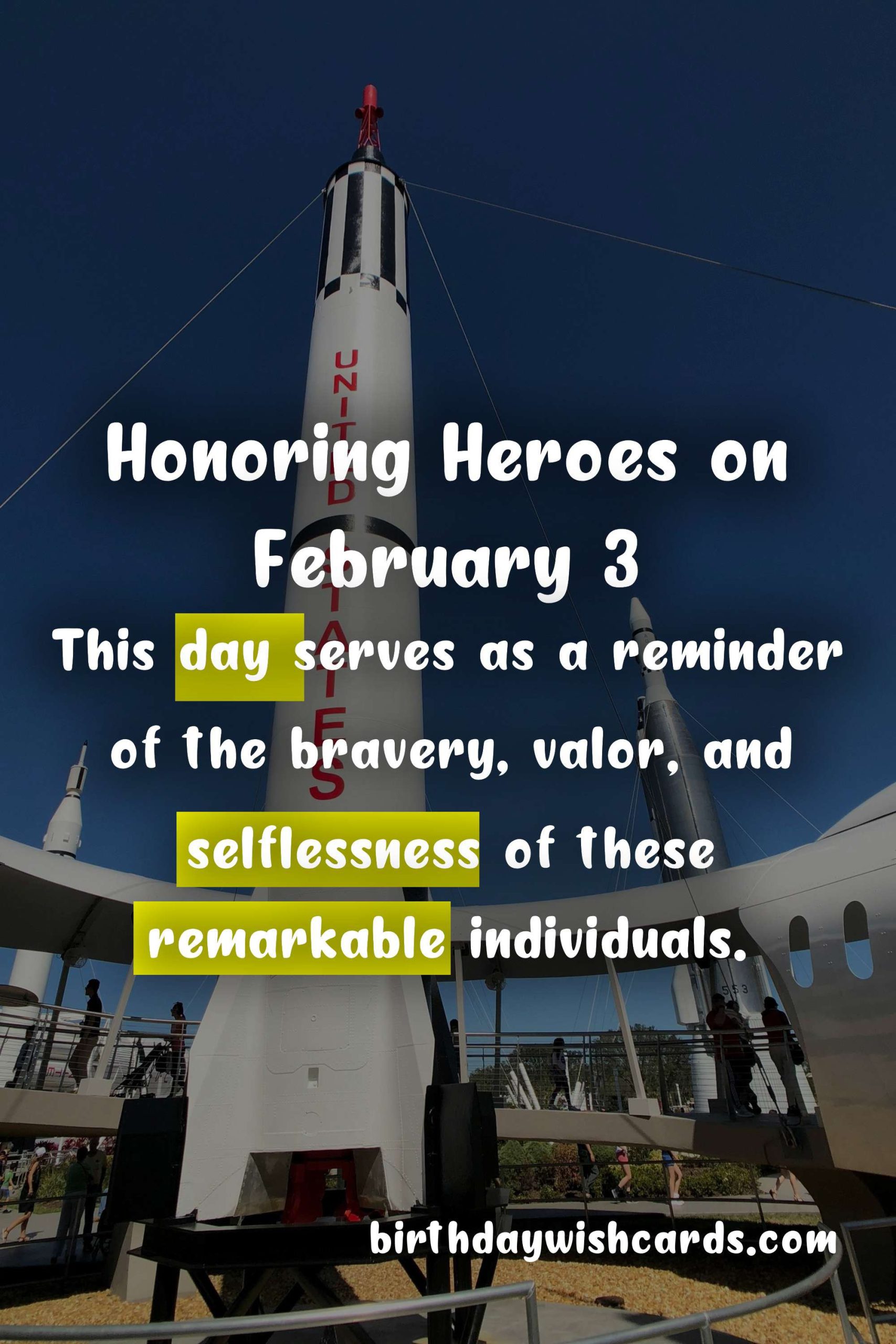 Honoring Heroes on February 3: A Tribute to Heroes' Day