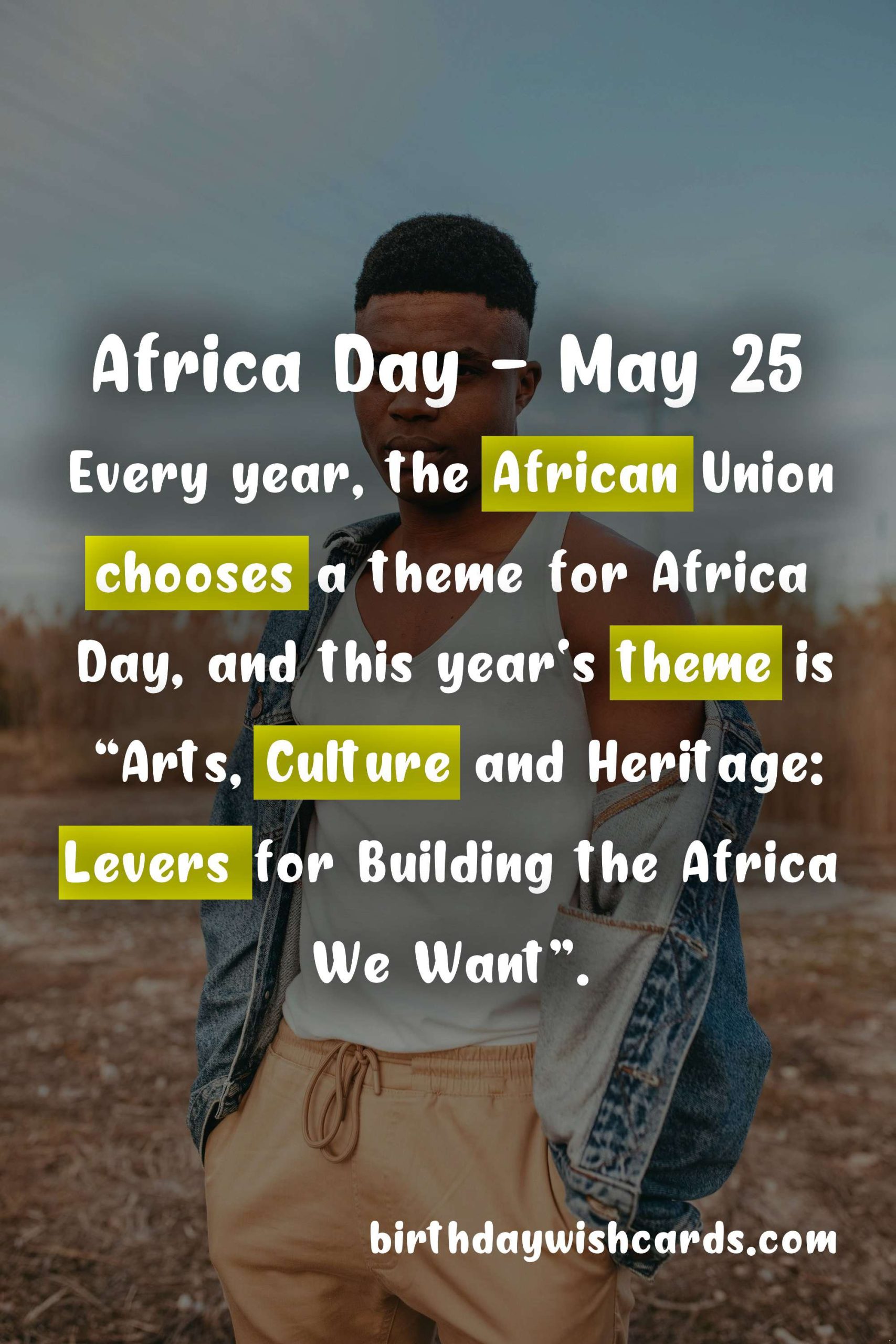 Celebrate Africa Day - May 25